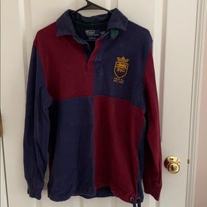 Ralph Lauren Polo Vintage style rugby shirt